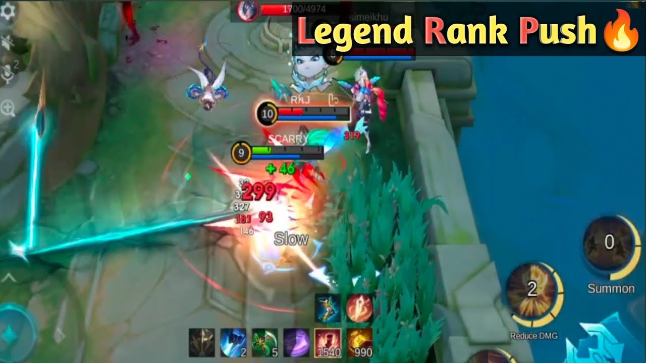 Legend Rank Push📈 l Insane Team Fight🔥 I Moba Legends 5v5 