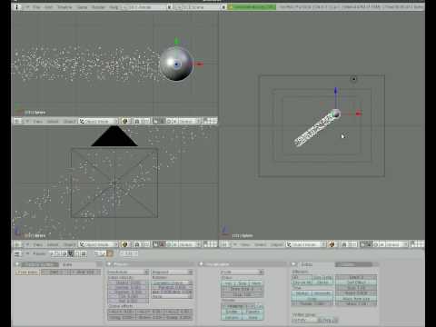 Blender 3D Particle tutorial Part#1