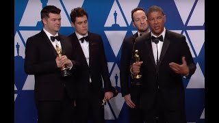Spider-Man: Into the Spider-Verse Oscar Winners Interview | Animated Feature Backstage