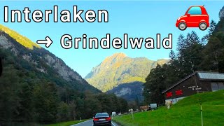 Switzerland’s Most Beautiful Drive | 🚗 Interlaken → Lauterbrunnen → Grindelwald | 4K Scenic POV
