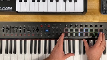 M-Audio Hammer 88 Pro - Customize Drum Pad Colors and Trigger Settings