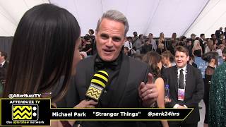 Michael Park Shares A Special Memory From Season 3 of "Stranger Things" | 2020 SAG Awards