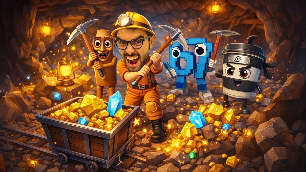 شغلت ادمغتي في حفر منجم الالماس 🤑