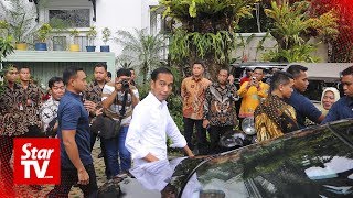 Joko Widodo Urges Supporters To Wait For Official Election Results In May