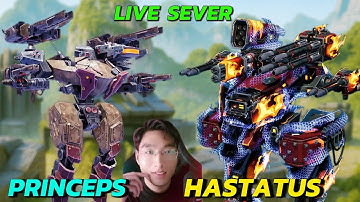 Hastatus và Princeps - Bộ Đôi Bất Tử Khuynh Đảo Live Sever | War Robots
