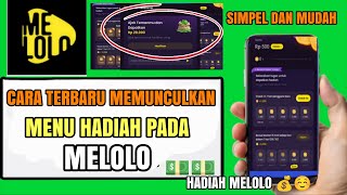 Latest 2026 ‼️ Displaying the Gift Menu in Melolo | How to display the Melolo Gift feature