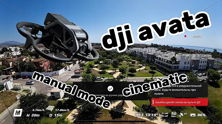 dji avata CINEMATIC manual mode crash?