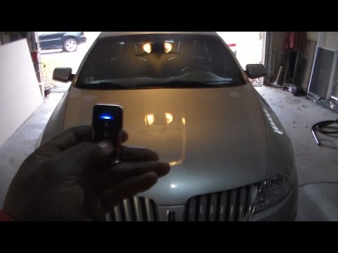 Remote Start Install Lincoln MKS