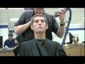 Air Force BMT first hair cut