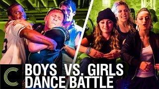 DANCE BATTLE: Boys Vs Girls  ft. Brooklyn and Bailey