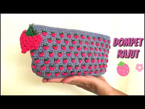 Video: Cara Merajut Pola Strawberry