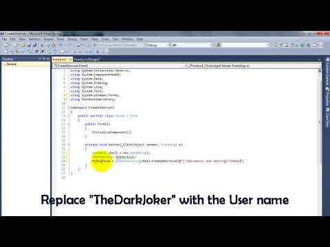 C# Tutorial  Create Shortcuts for Applications Start Menu