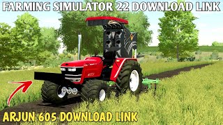 farming simulator 22 Indian mod challenge Hindi Arjun full modified tractor download link free screenshot 5