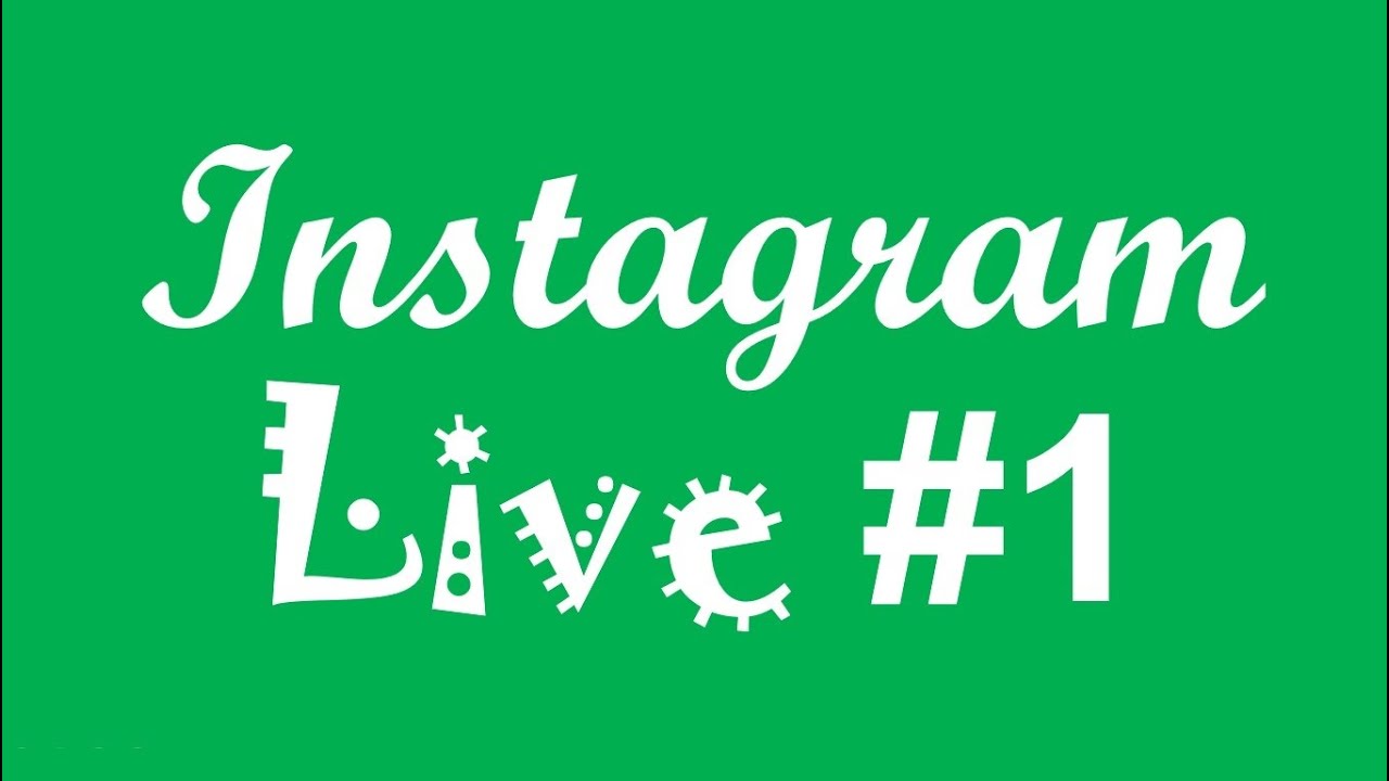 Instagram Live 1 March 18, 2020 YouTube