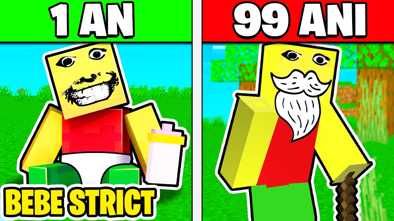 TATA STRICT DE 1 AN VS 100 DE ANI!