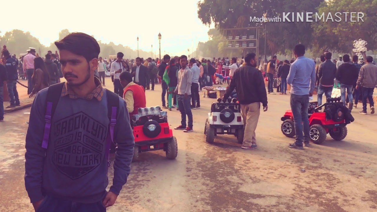 My first vlog India Gate #firstvlog #indiagate Memories of 2019 - YouTube