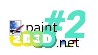 2D3D Paint net foto bewerken screenshot 3