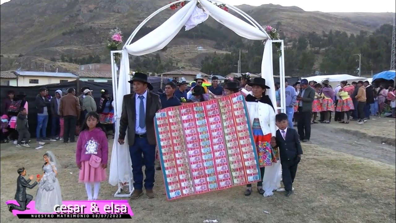 boda huancavelicana cesar y elsa - Antaccocha