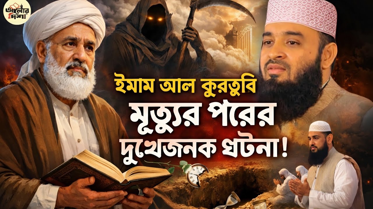 ইমাম আল-কুরতুবী (রহ.) এর হৃদয়বিদারক ইন্তেকাল | মিজানুর রহমান আজহারী | আলোর দিশা