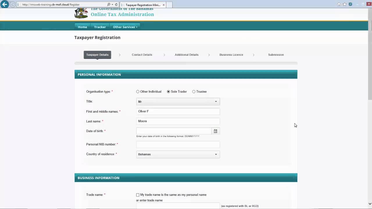 Business Licence Bahamas Goes Live August 4th 2015. YouTube