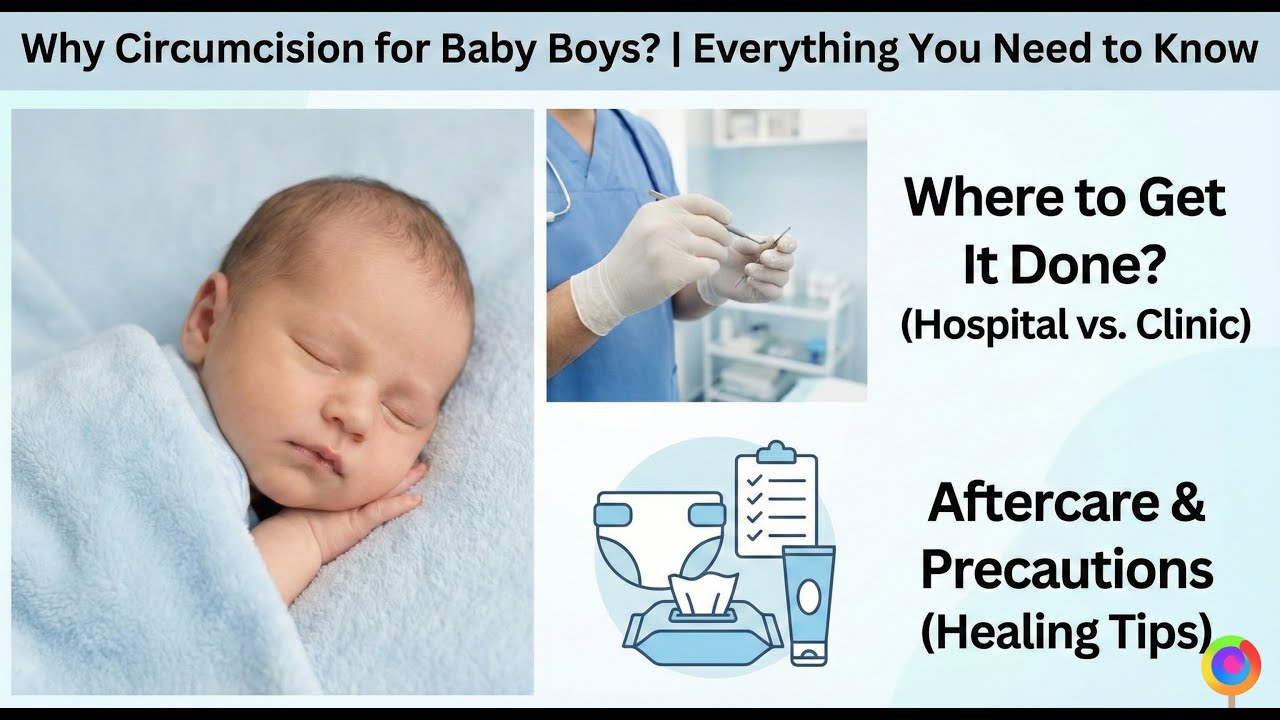 Baby Boy Circumcision | The Complete | Parent's Guide | (Why, Where & Aftercare) |