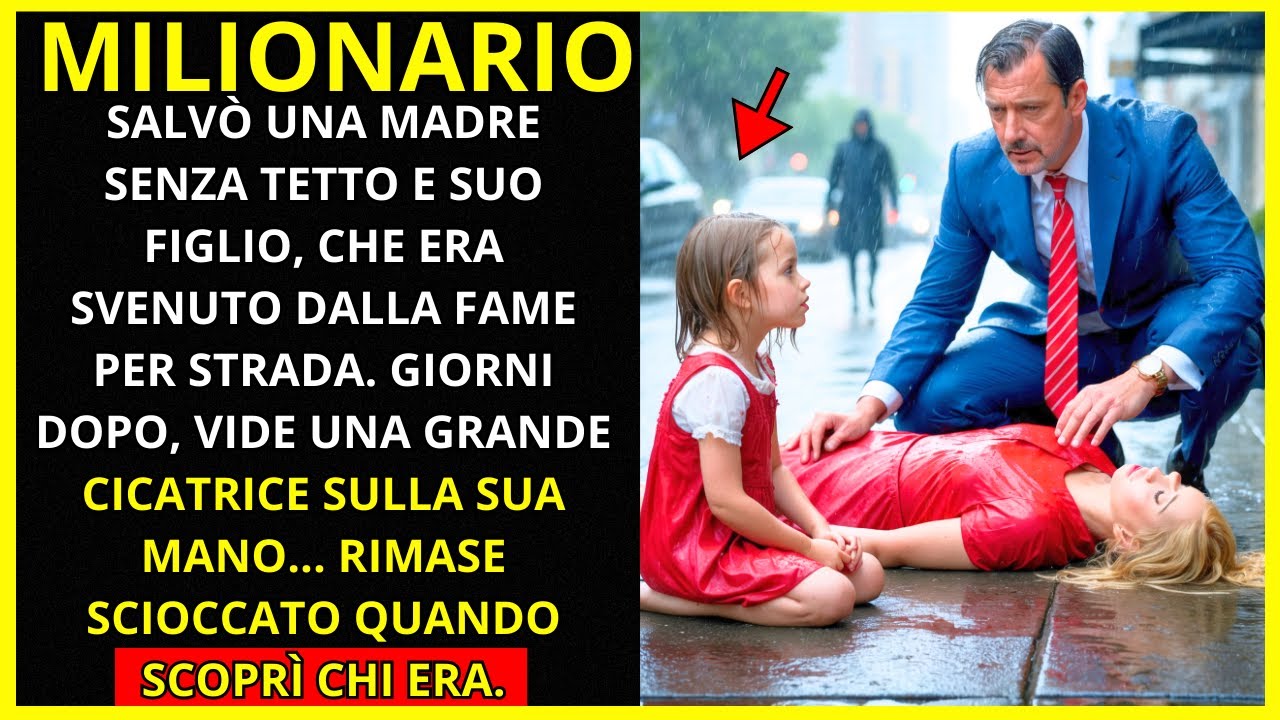 🔴MILIONARIO HA SALVATO UNA MADRE SENZA TETTO E SUO FIGLIO CHE ERA ...