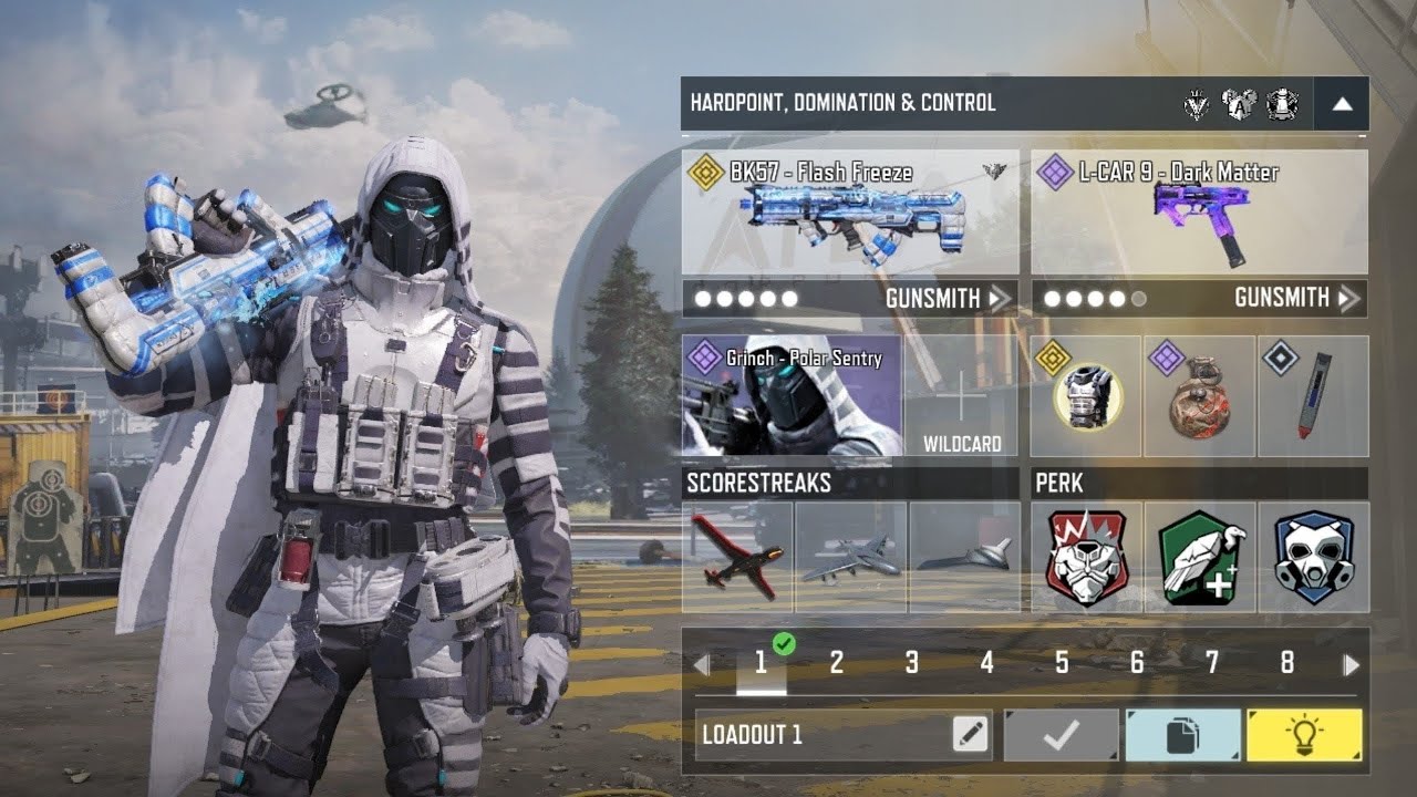 Grinch - Polar Sentry | Legendary BK57 - Flash Freeze | Call Of Duty Mobile Gameplay 