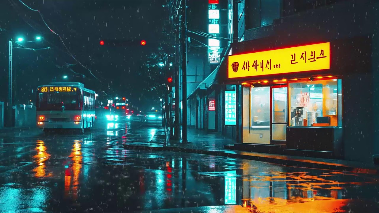 Silent Streets After Rain 🌧️ | Soft Lofi Beats for Late Night Study & Calm Minds