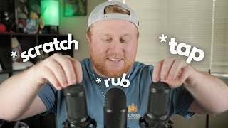 ASMR - Fast and Aggressive Mic Scratching / Rubbing (Blue Yeti & Dual Mics)