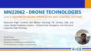 MN22062_U3_7,8,9_Advanced Flight Controls, Motion Planning, Model Predictive Control, Path Planning