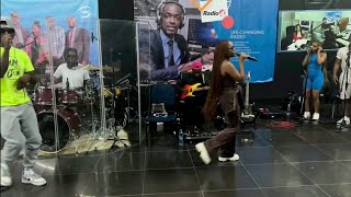 Sampa The Great & Chef 187 Perform NEVER FORGET in  Zambia #blackpanther2 #sampathegreat