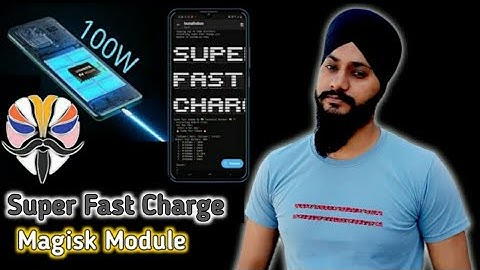 Super Fast Charge Magisk Module | Fast Charging Magisk Module | Module Magisk Fast Charging