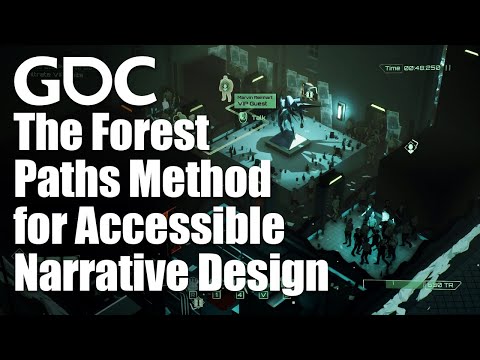 The Forest Paths Method for Accessible Narrative Design