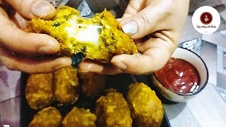 👌🏻😋Soya cheesy bom | सोया चीज बम खाते ही मुंह में चीज का बम फूटेगा 🤤👌🏻