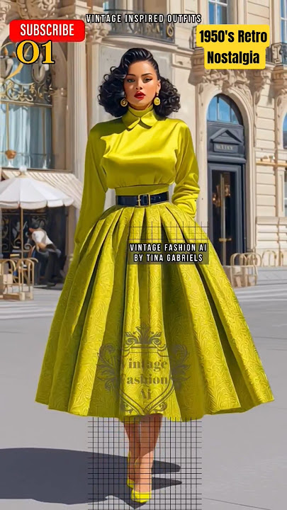 Bring Back the 1950s: Elegant & Timeless Fashion for Women Over 50 #MatureFashion #FashionOver50