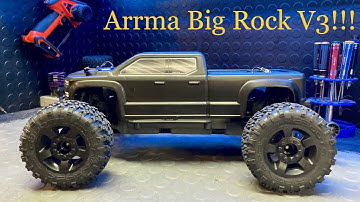 Arrma Big Rock 3s V3 Unboxing