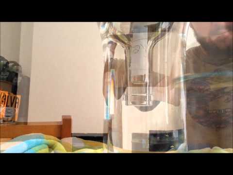 Demonstrating negative pressure with household items