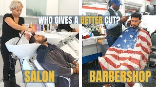 Barbershop VS Salon | Who Gives A Better Haircut?