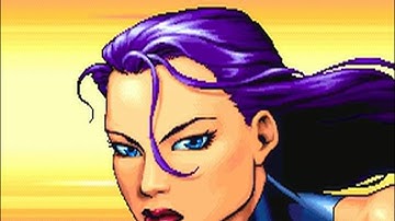 Marvel Super Heroes (Capcom 1995)  Attract Mode 60fps