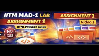 MAD-1 Lab Assignment 1 Explained 🔥 | IITM Online Degree | Full Solution Video1 Wealth
