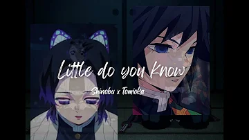 Shinobu x Tomioka- Little do you know AMV #demonslayer #shinobu #tomioka #giyu #tomiokaxshinobu