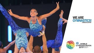 2019 World Gymnaestrada – Four vibrant national – We are Gymnastics ! - YouTube