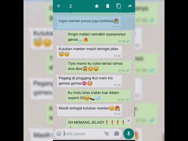 Kutukan mantan versi #fakechat😉 class=