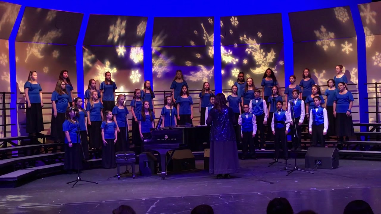 Springbrook Middle School December Choir Concert, 6th Grade Choir YouTube