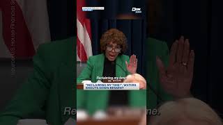 Reclaiming My Time!: Maxine Waters Clashes With Treasury Sec. Scott Bessent