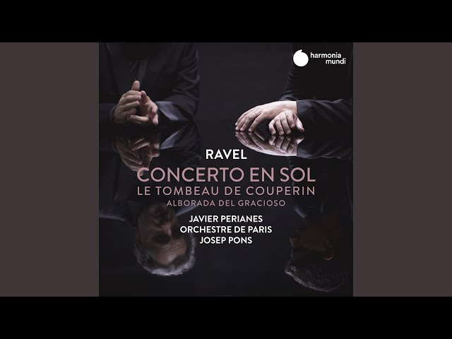 Ravel - Concerto pour piano en Sol: Presto final : J.Perianes / Orch de Paris / J.Pons