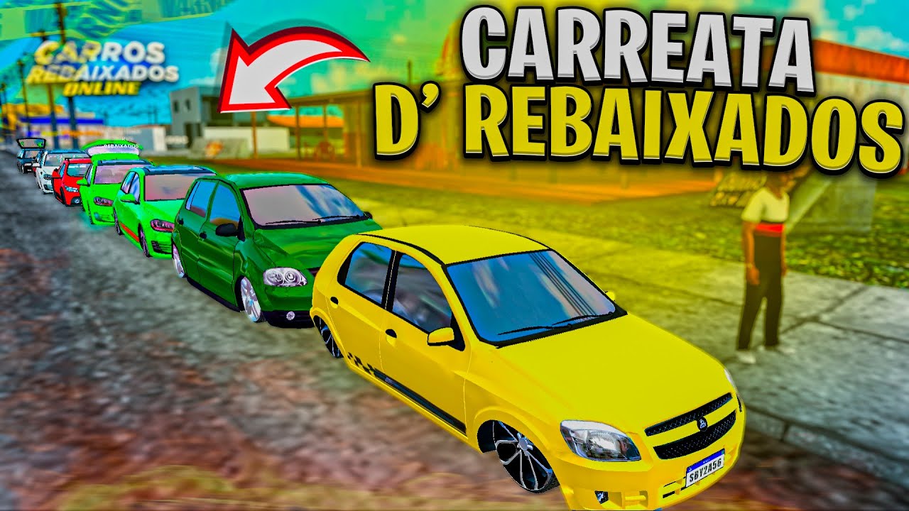 CARROS REBAIXADOS ONLINE PRIMEIRA GAMEPLAY DA NOVA ATUALIZAÇÃO 