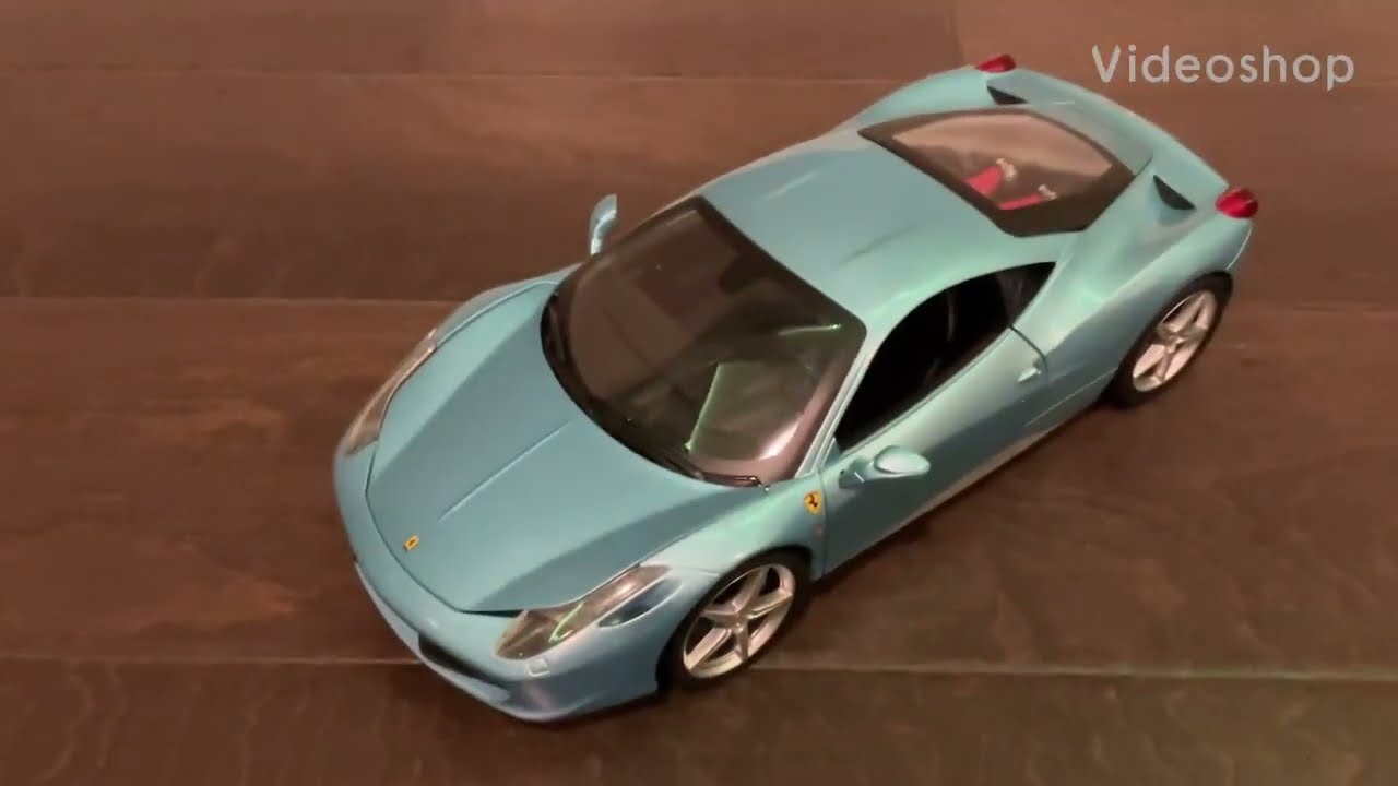 1/18 Ferrari 458 Italia by Hotwheels Review - YouTube
