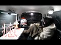 【車中泊女子】軽自動車で一人お惣菜を楽しむ車中泊【新型ハスラー】