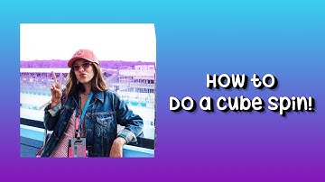 How to make a simple cube spin on video Star,qr code’s at the end!💕💕